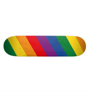 Skateboard Arc-en-ciel
