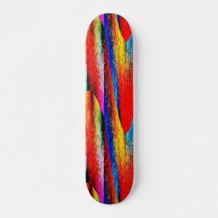 Skateboard Arc-en-ciel