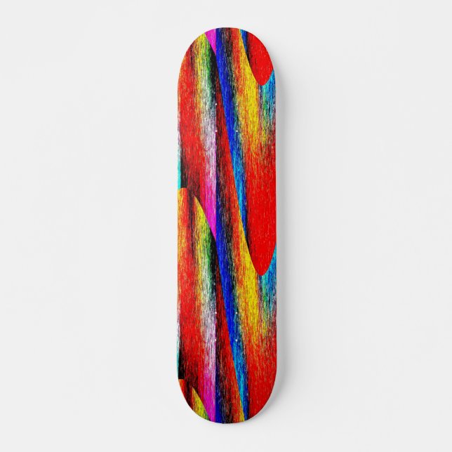 Skateboard Arc-en-ciel (Devant)