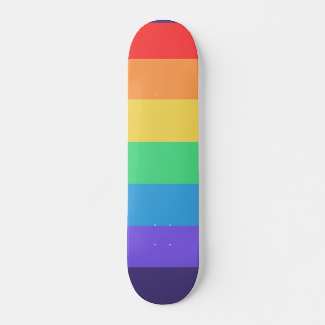 Skateboard Arc-en-ciel (Devant)