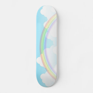 Skateboard Arc-en-ciel