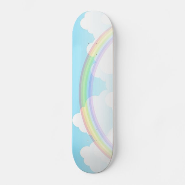 Skateboard Arc-en-ciel (Recto)