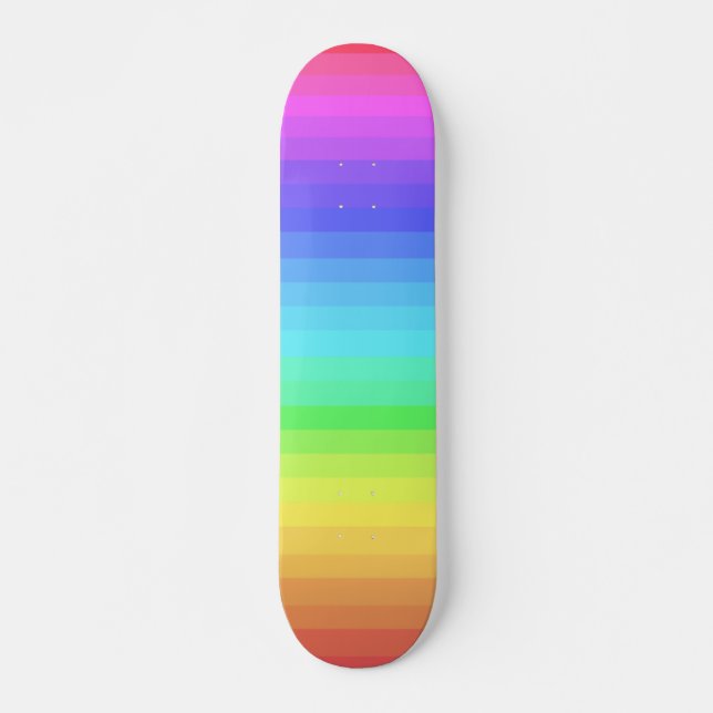 Skateboard Arc-en-ciel (Devant)
