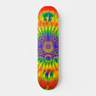 Skateboard Arc-en-ciel / Conception fractaire : Tableau de bo