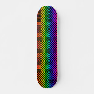 Skateboard Arc-en-ciel des diamants