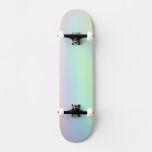 Skateboard Arc-en-ciel pastel de couleur