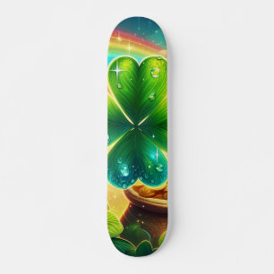 Skateboard Arc-en-ciel Saint Patrick's Day trver