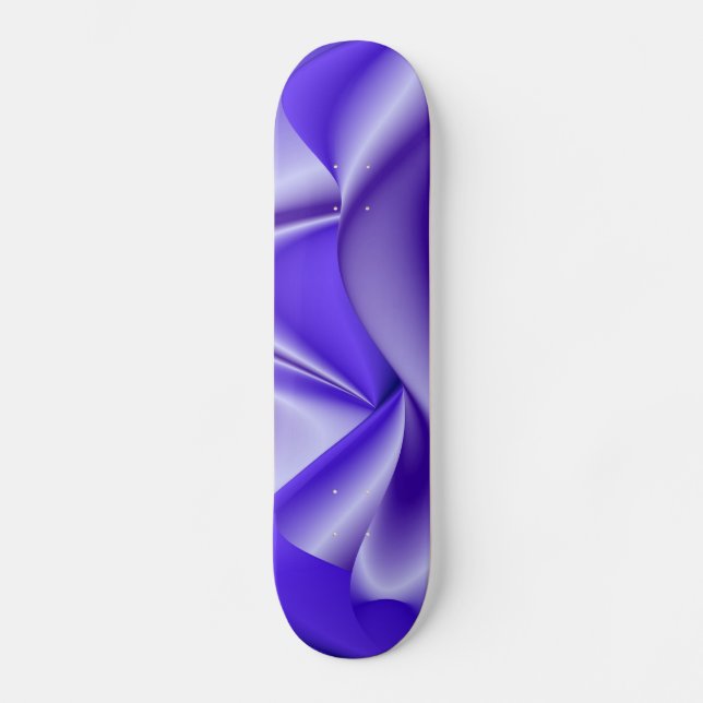 Skateboard Arc-en-ciel violet Abstrait (Recto)