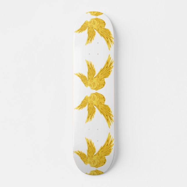 Skateboard Archange d'or (Devant)