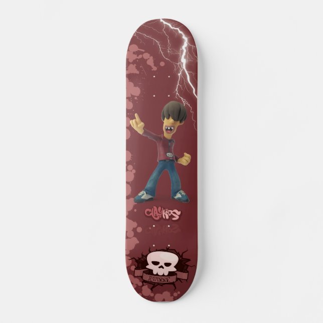 Skateboard Argile Kids - Skateboards Robbie (Recto)