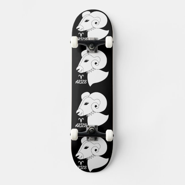Skateboard Aries Silhouette (Recto)