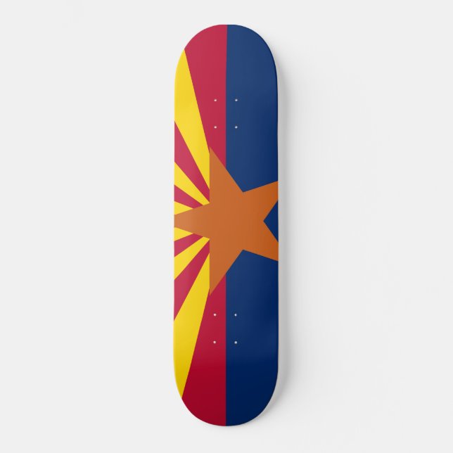 Skateboard Arizona State Flag (Recto)