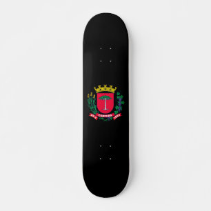 Skateboard Armoiries de Curitiba, Brésil
