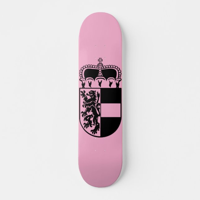 Skateboard Armoiries de Salzbourg (Devant)