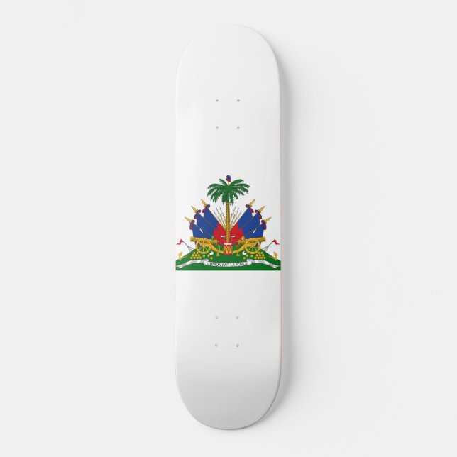 Skateboard Armoiries haïtiennes (Haïti) (Recto)
