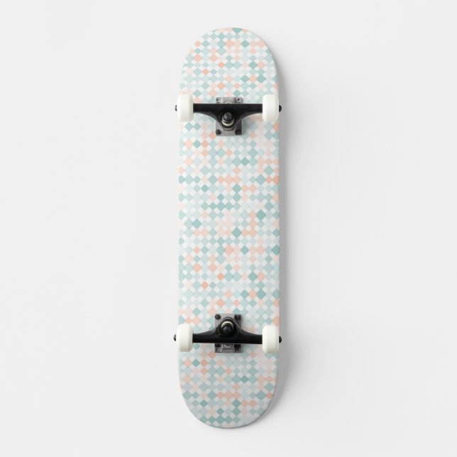 Skateboard Arrière - plan abstrait avec de petites taches (Recto)
