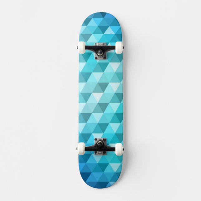 Skateboard Arrière - plan abstrait fait en motif de mosaïque (Recto)