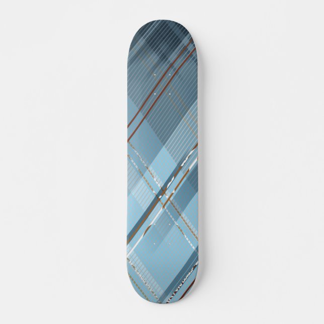 Skateboard Arrière - plan de bandes diagonales 4 (Devant)