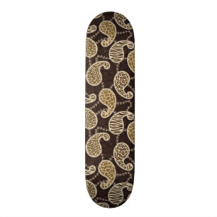 Skateboard Arrière - plan de style de Paisley