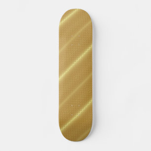 Skateboard Arrière - plan d'or