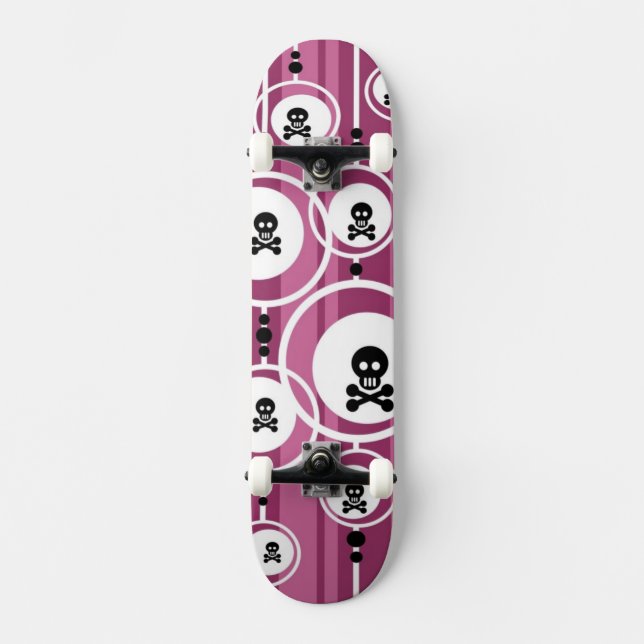 Skateboard Arrière - plan grunge (Recto)