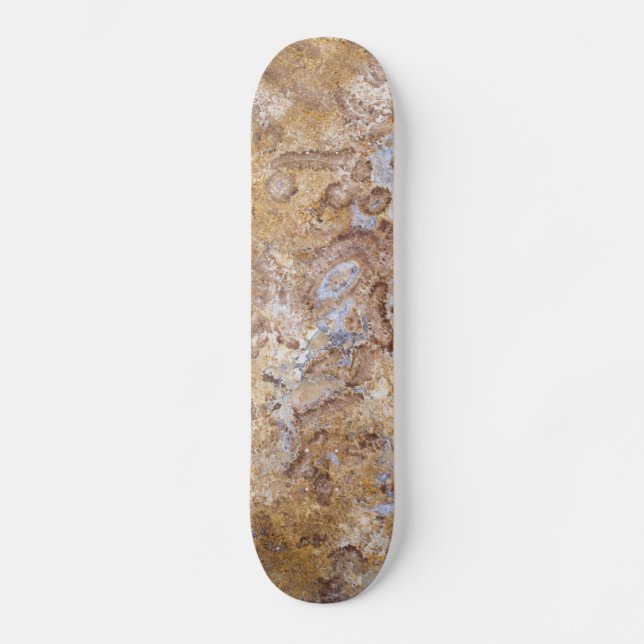 Skateboard Arrière - plan motif en marbre (Recto)