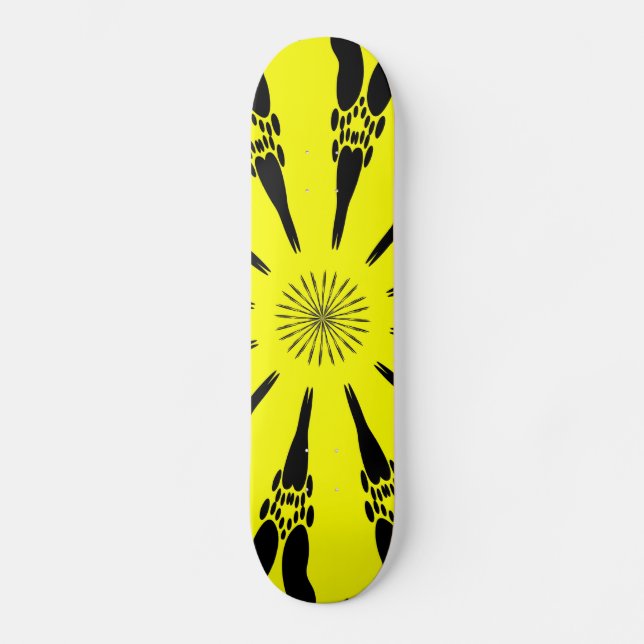 SKATEBOARD ART ABSTRAIT (Recto)