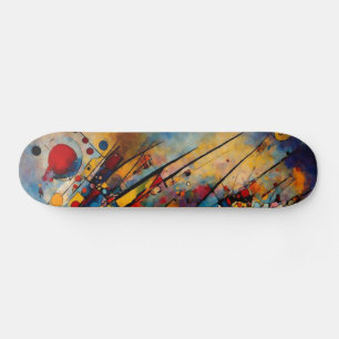 Skateboard Art Abstrait