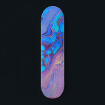 Skateboard Art Abstrait en marbre ultra-violet<br><div class="desc">Cette conception peut être personnalisée en choisissant l'option customiser pour ajouter du texte ou apporter d'autres modifications. Si ce produit a la possibilité de transférer la conception à un autre article, veuillez vous assurer d'ajuster la conception en fonction des besoins. Communiquez avec moi à colorflowcreations@gmail.com si vous désirez obtenir ce...</div>