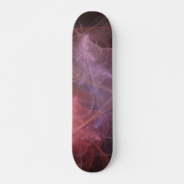 Skateboard Art abstrait merveilleuse galaxie (Devant)