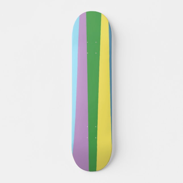 Skateboard art abstrait moderne (Devant)
