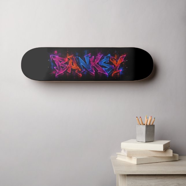 Skateboard Art de Banksy (Art mural (Horz))