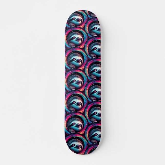 Skateboard Art de Galaxie Cosmologique (Devant)