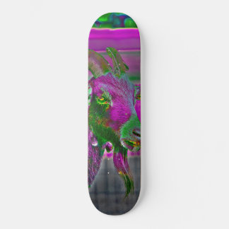 Skateboard Art de la chèvre