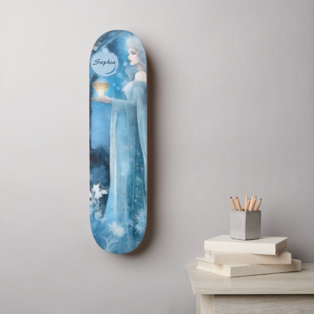 Skateboard Art de l'Imaginaire de la Reine des neiges - Déess (Art mural)