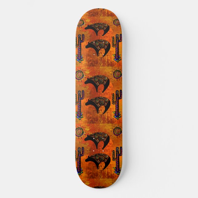 Skateboard Art de l'ours du sud-ouest (Recto)