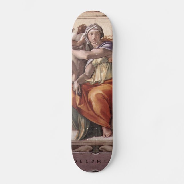 Skateboard Art de Renaissance de Michaël Angelo (Recto)
