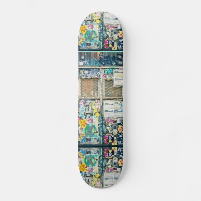Skateboard Art de rue de New York (Recto)