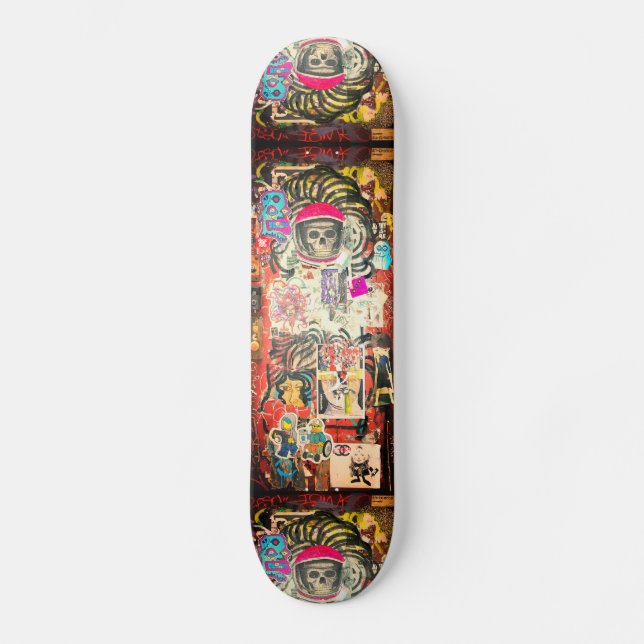 Skateboard Art de rue de New York (Recto)
