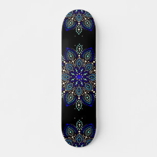 Skateboard Art de rue Mandala Abstrait