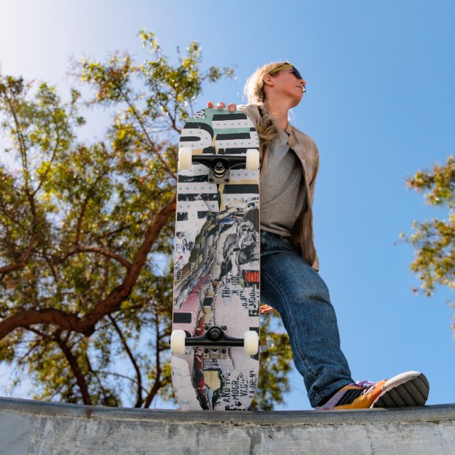 Skateboard Art déchiré  (Extérieur 1)