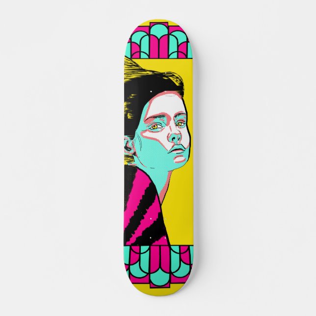 Skateboard Art Decko (Devant)