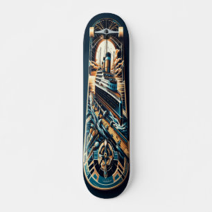 Skateboard "Art Déco Cruiser Deck"