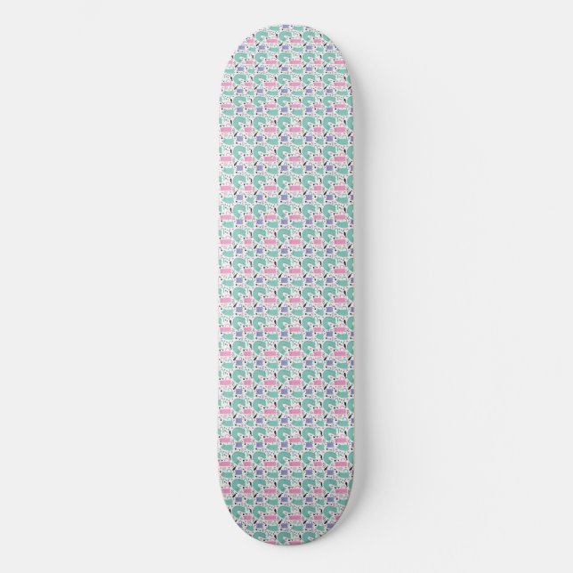 Skateboard Art du chat | Cute Cat Rainbows (Recto)