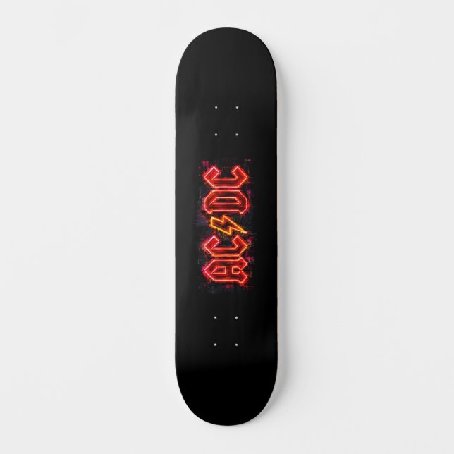 Skateboard Art du logo ACDC (Recto)