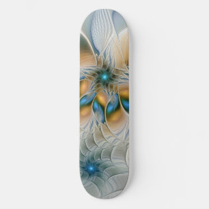 Skateboard Art Fractal De L'Imaginaire Abstrait En Plein Esso