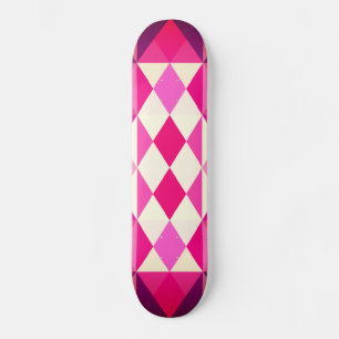 Skateboard Art géométrique moderne Multicolore Abstrait