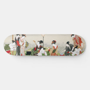 Skateboard Art japonais vintage Utagawa Toyohiro Impression