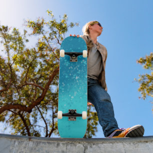 Skateboard Art minimaliste : Glace brisée