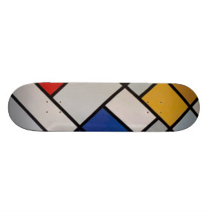 Skateboard Art moderne de Piet Mondrian